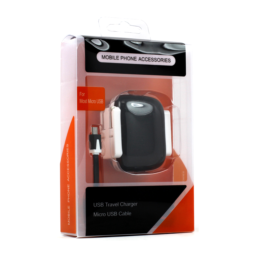 2 in 1 Premium Micro USB V8/V9 HouSe Charger 2 Output 2A